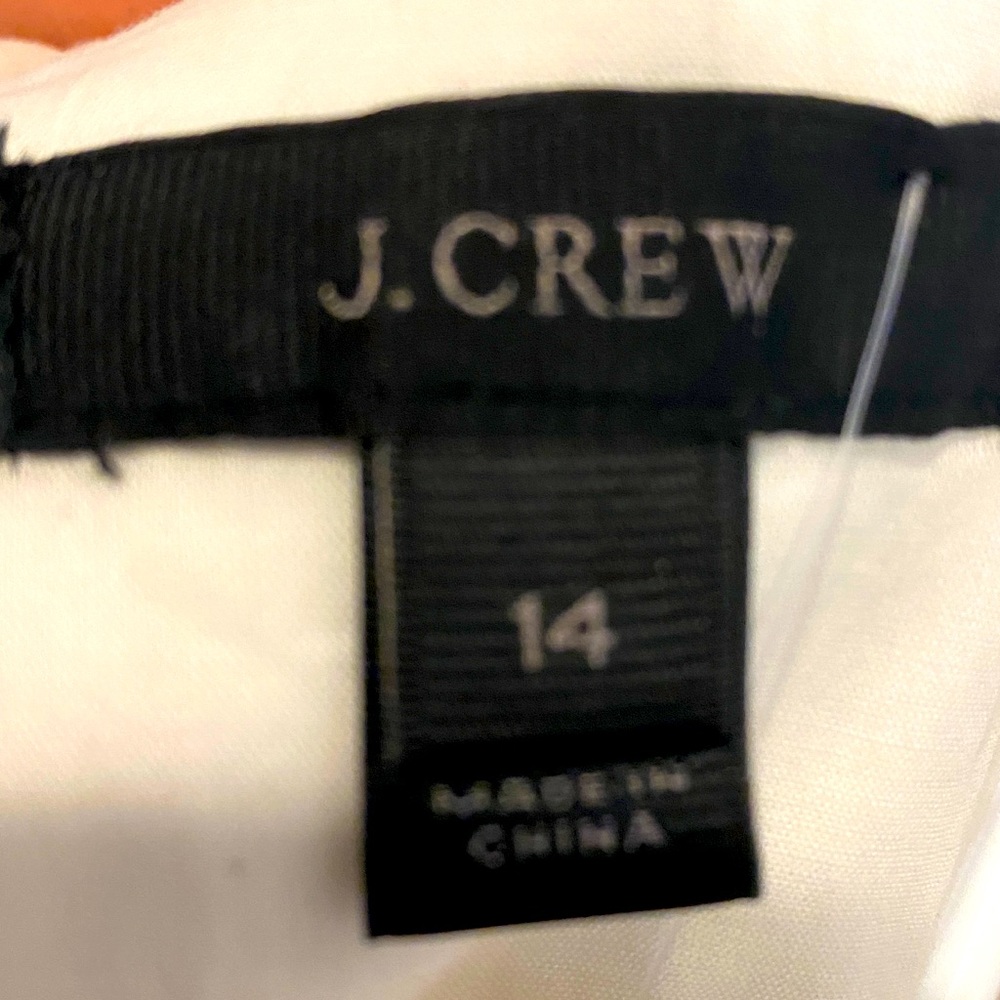 White Jcrew Dress